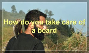 How do you take care of a beard